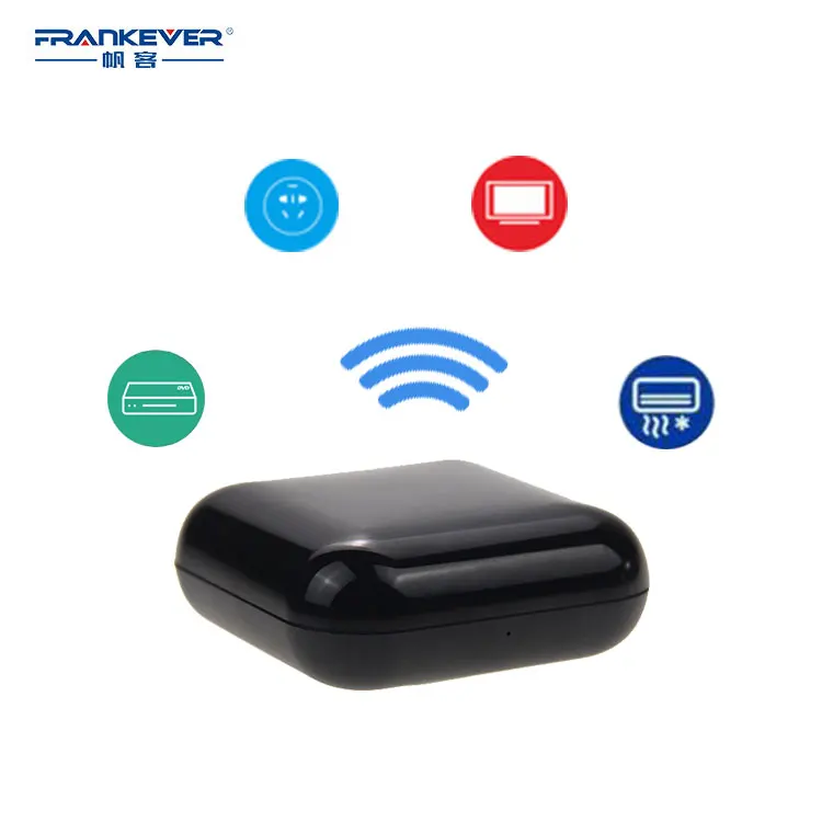 

Phone App Control Smart Wifi To IR Blaster Remote Control, Black