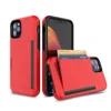 For iPhone 11 Case With Card Holder Slot, Shockproof Protect Phone Case for iPhone 2019