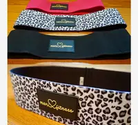 

Cheetah Print Fit Non-Slip Custom Fabric Elastic Hip Resistance Bands