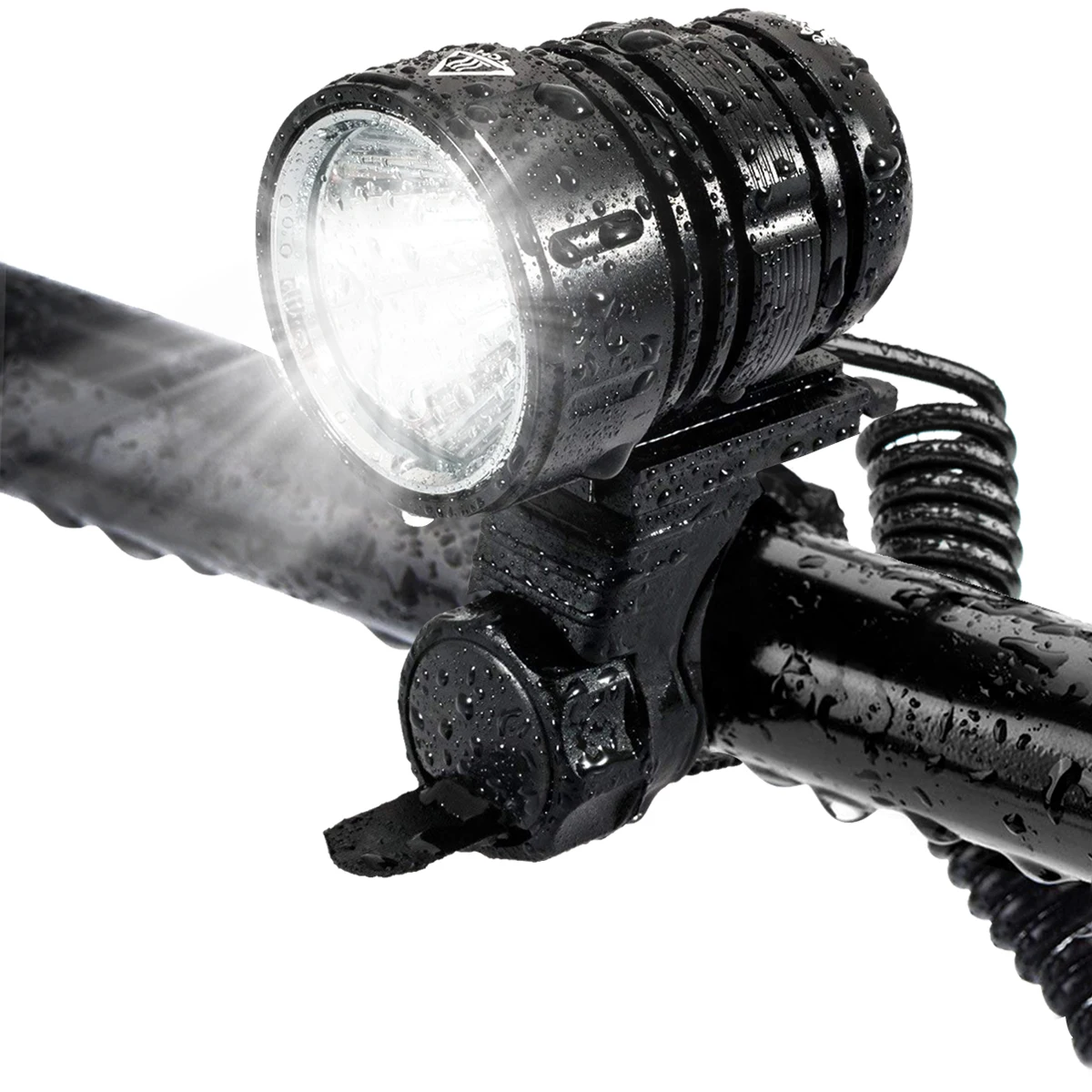 

Waterproof super bright flashlight Bicycle lamp set bike led fog light bike fog light Back LED Rear light USB charging