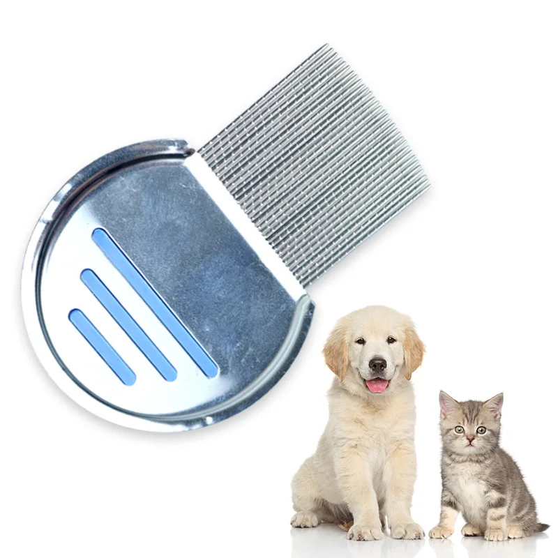 

Pet Metal Long Needle Stainless Steel Multiple Colors Effectively Remove Lice Comb Flea Comb