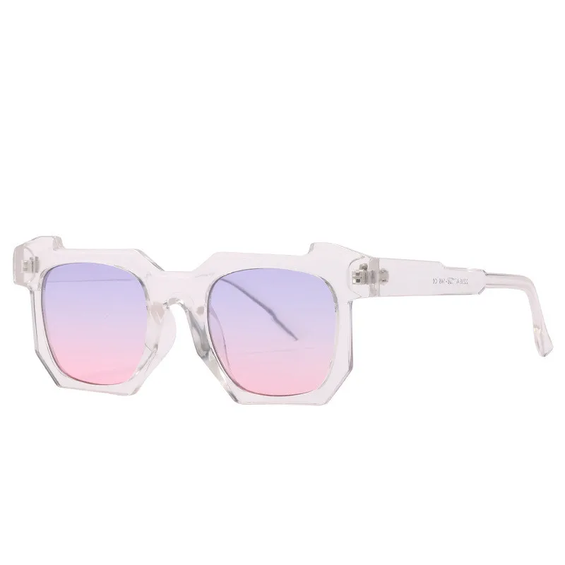 

Wholesale Cheap Square Steampunk China High Quality Sunglasses Custom Logo
