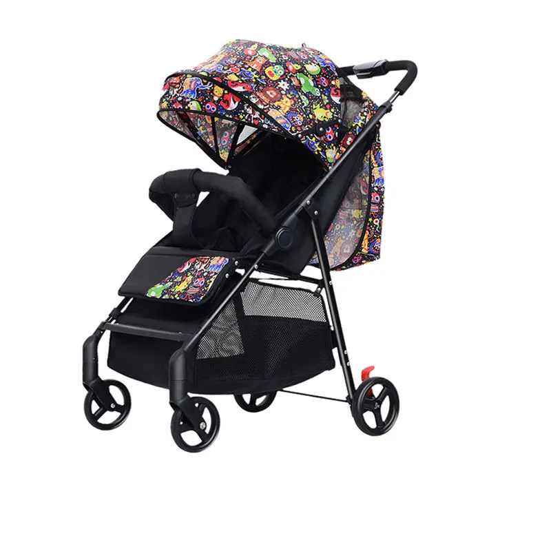 

New Product Ideas 2021 Luxury Stroller Baby Pram, Cheap Luxury Baby Trolley/, Pink/blue/green/gray/red/flower color
