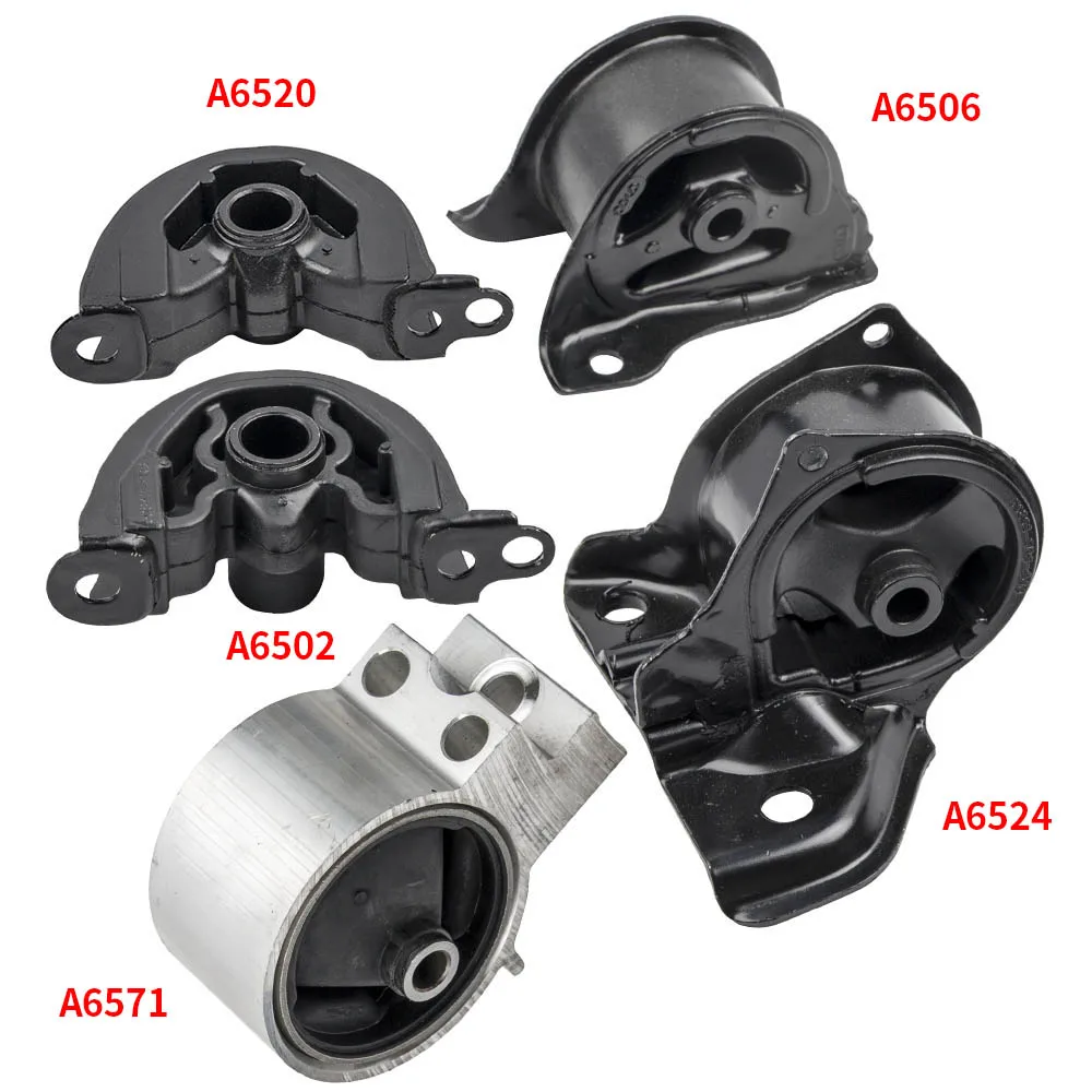 

5PCS Engine Motor & Trans Mount for Acura Integra 1.8L 1994-01 for Manual Trans A6506 maXpeedingrods Motor & Transmission Mount