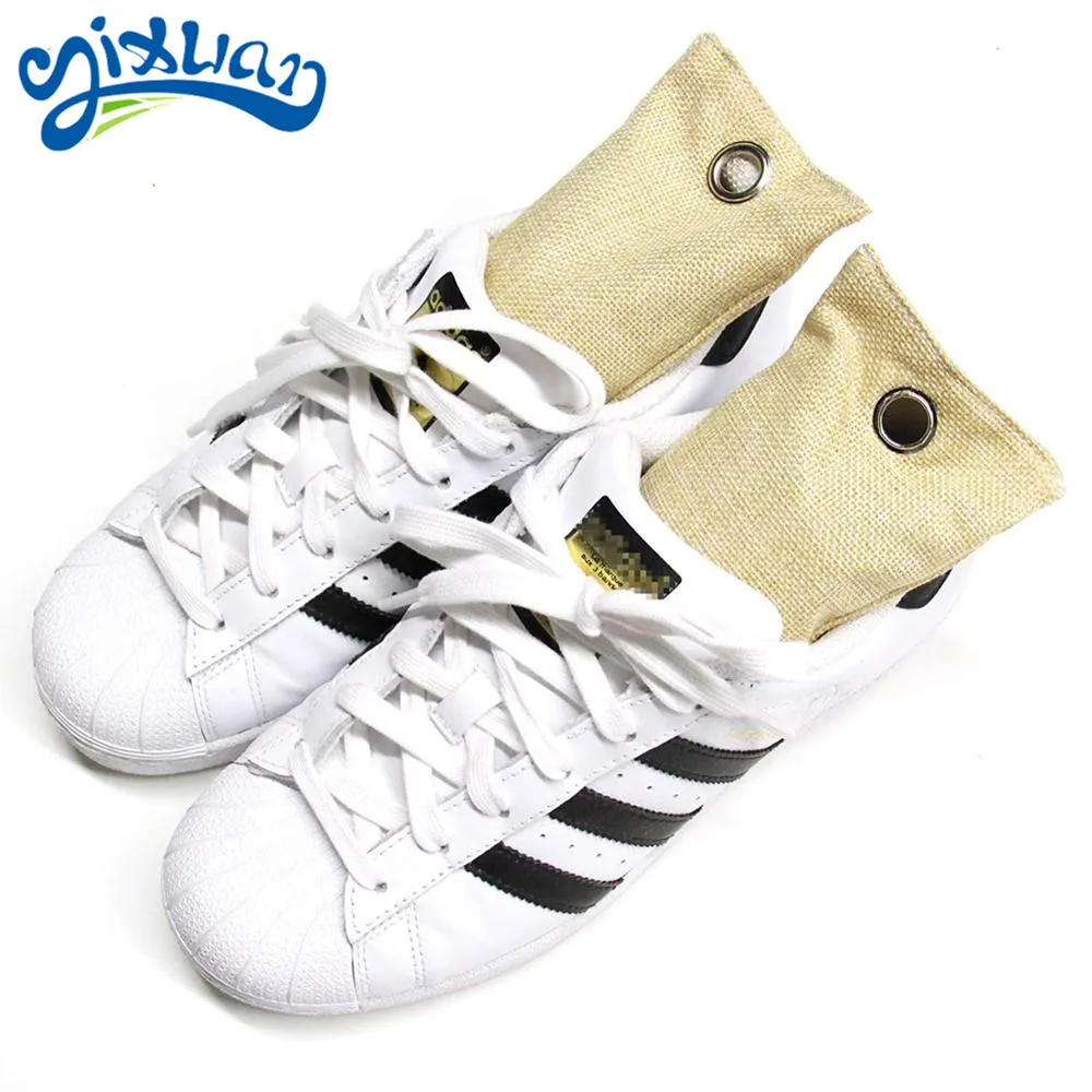 
High quality shoe deodorizer bamboo charcoal deodorant activated carbon natural air purifying bags 