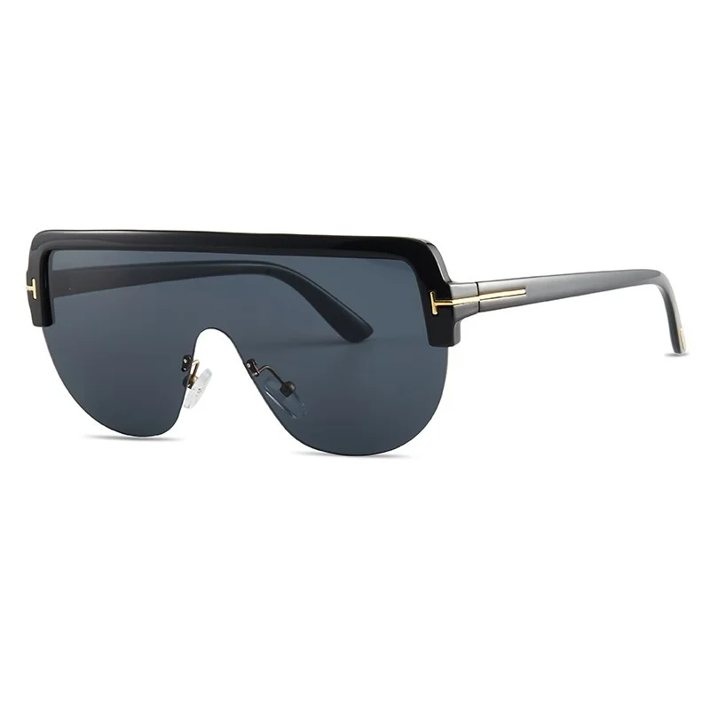 

half frame irregularity girls clear blue trending wholesale floating cricket designer sunglasses 2021