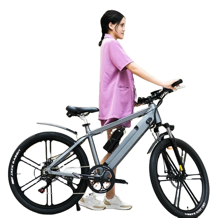 

Factory whosale electric gifts US Warehouse 48v 6SPeeds Road Bikes/gift for Woman Basket City Electric Bike
