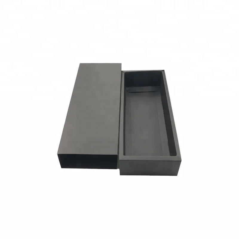 
Custom Brown Black White Kraft Card Paper Drawer Box Gift Packaging 