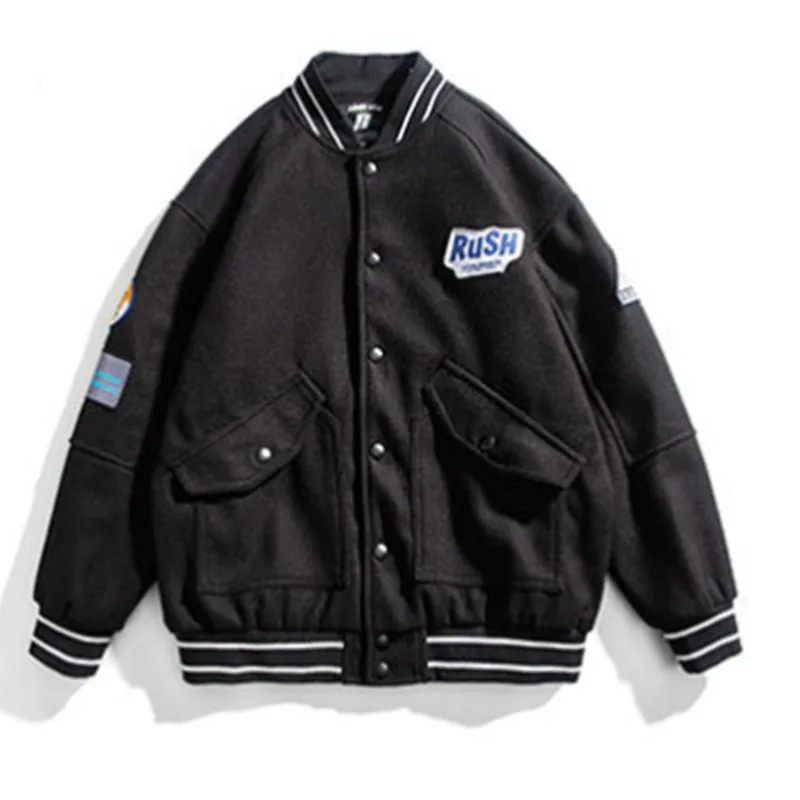 

OEM service Men'S Custom Baseball Uniform Men Starter Jackets And Coats 2021 varsity jackets for mens