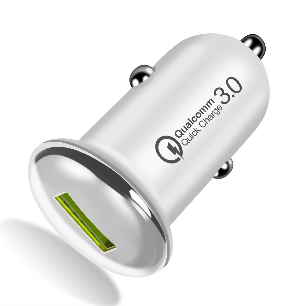 

Newest Products Car Usb Charger 2020,Phone Car Charger,Electric Car Charger Quick Charge 3.0 For Smartphones, White /black