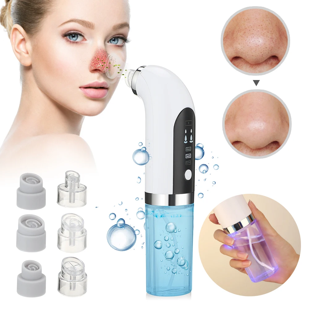 

Professional USB Rechargeable Electric Nose Care Tool Moisturizing Vacuum Blackhead Remover