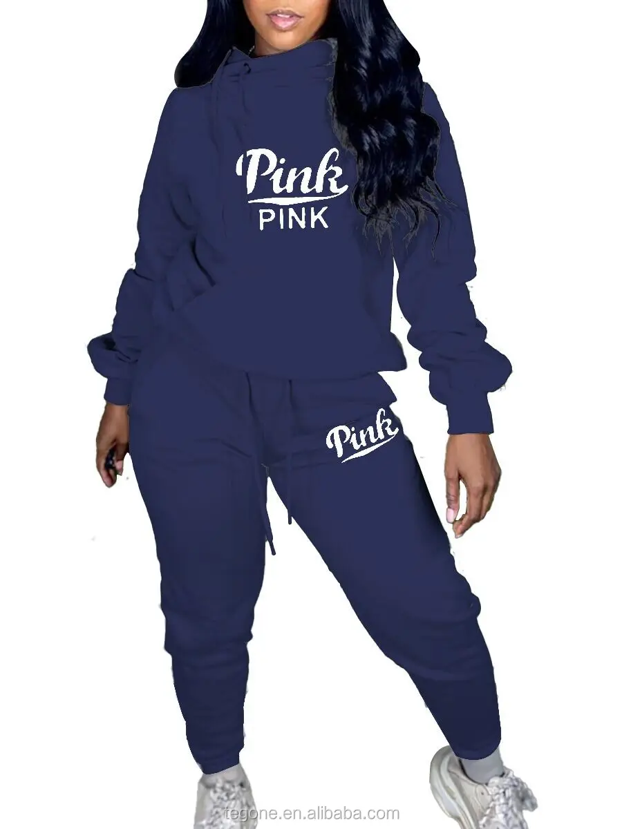 Wholesalefashion Fall Sport Jogger Set Women Two Piece Sweat Suit Women
