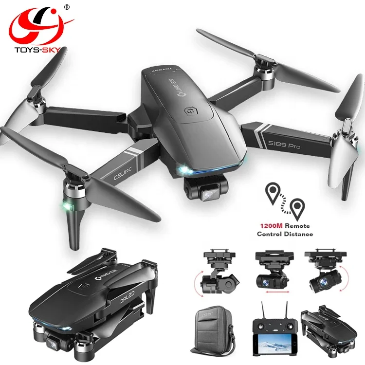 

2022 Toysky S189 EIS GPS Drone 4K Camera 3-Axis Gimbal Professional Anti-Shake Photography Brushless Foldable Quadcopter Drone