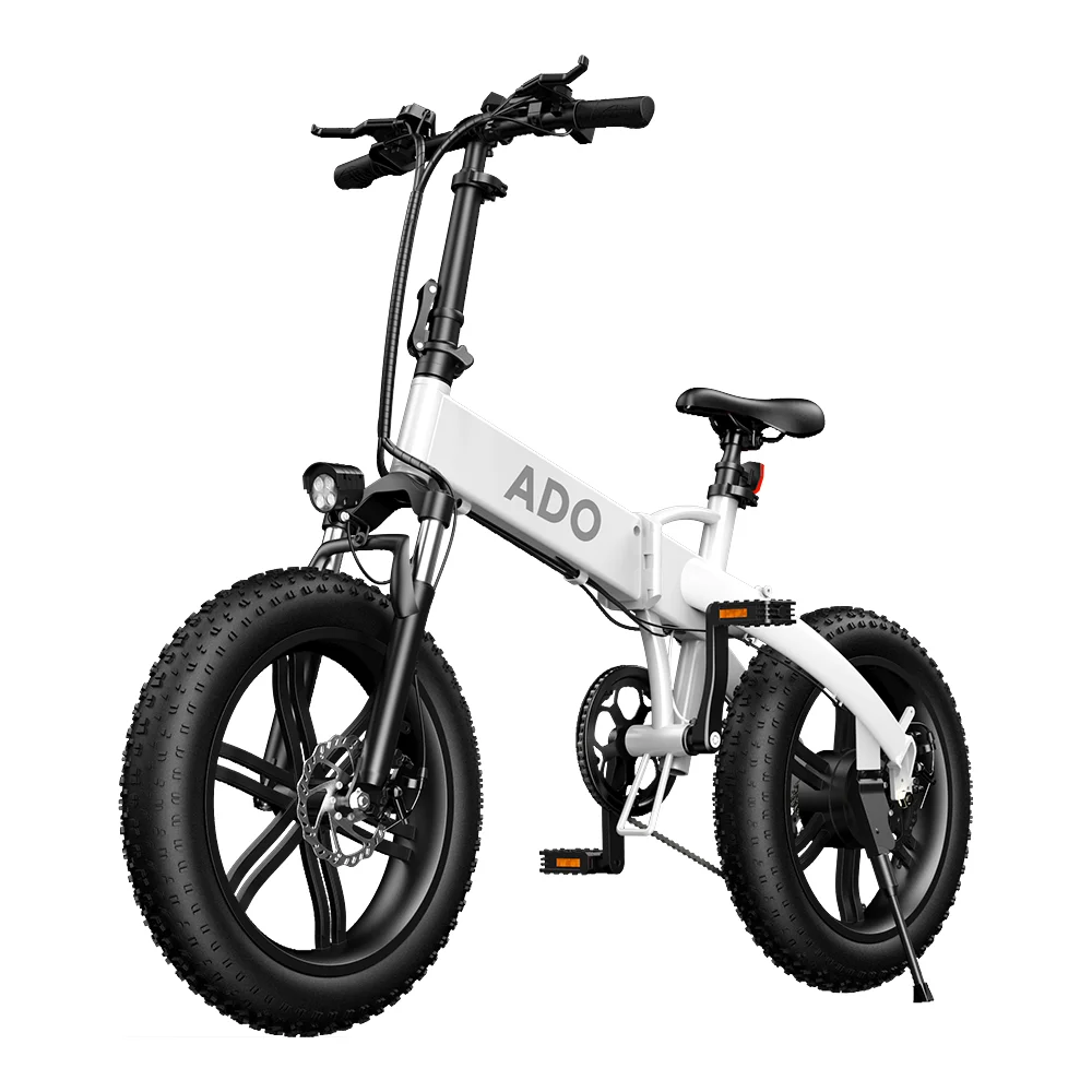 

ADO A20F electric bicycl 36v electric folding city bike e-bike velo electrique elektrikli bisiklet fat bike, White