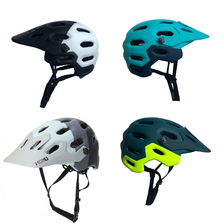 

MONU RTS Mountain Bike Helmet With Adjustable Visor, 3 colors, custom