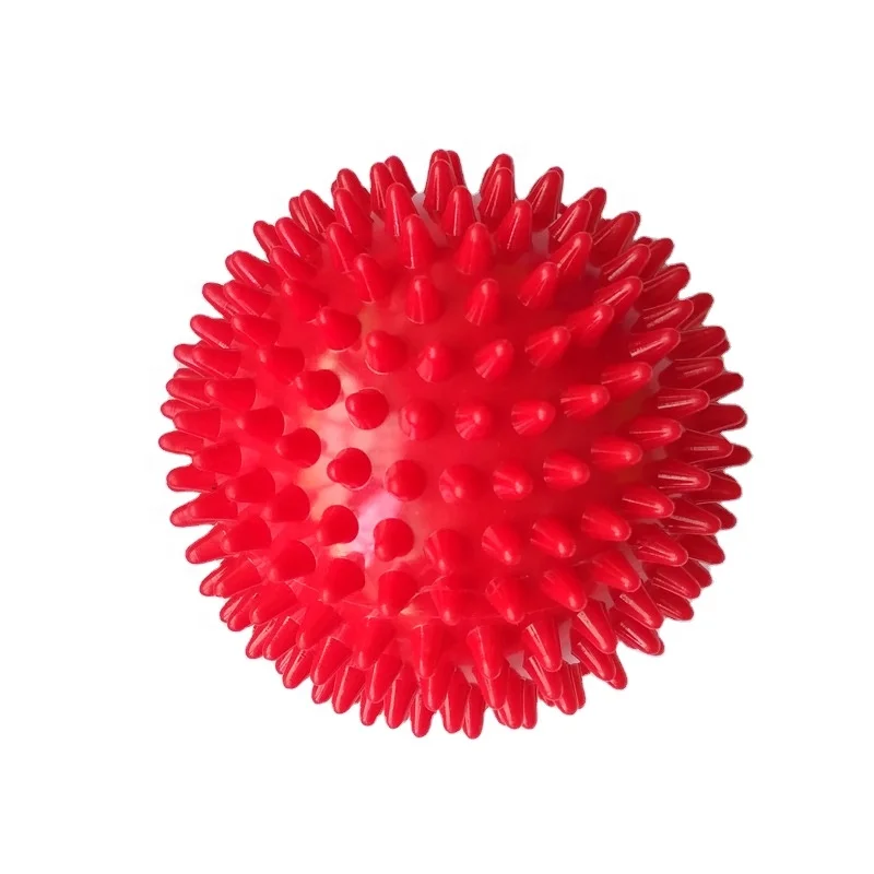 

Factory Supply Other Sports Spiky Massage Gym Ball Indoor Yoga Balls Massage Rubber Massage Ball, Customized color