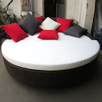 Outdoor Furniture Patio Round Rattan Sofa Bed Outdoor Furniture Patio Round