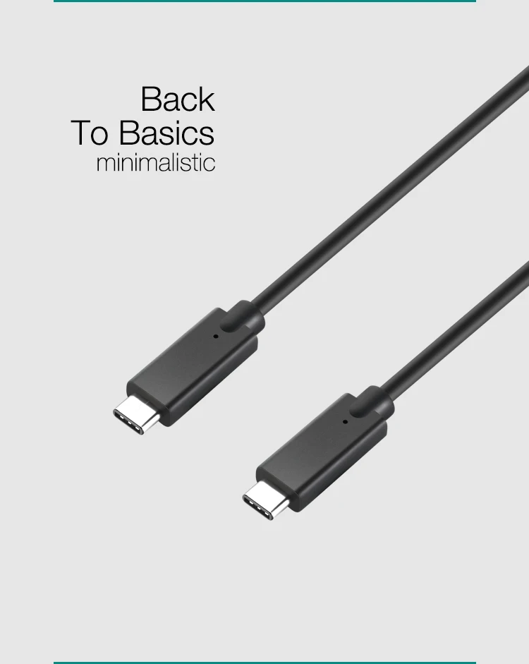 USB 3.0 / 3.1 Type C Cable USB C To C Quick Charging Cable USB Cable 3.0