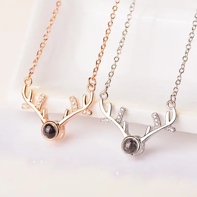 

DIY sterling silver clavicle necklace simple and cold style, Silver color