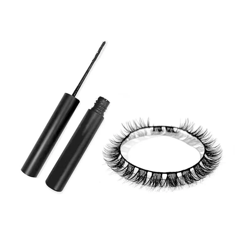 

TL Wholesale Cluster Lash With Bond Strong Hold Waterproof Diy Lash Extension Lash Bond Glue, Black white clear