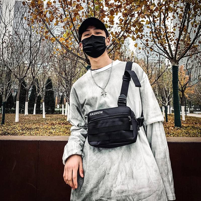 

China Factory Custom Waterproof Crossbody Small Sling Bag New Tactical Combat Vest Men Outdoor Chest Rig Bag, Customized color