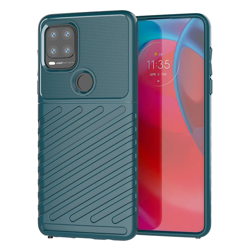 

Rugged shield mobile cover phone case Shockproof soft silicone Cover For moto g stylus 5G phone cases, 3colors