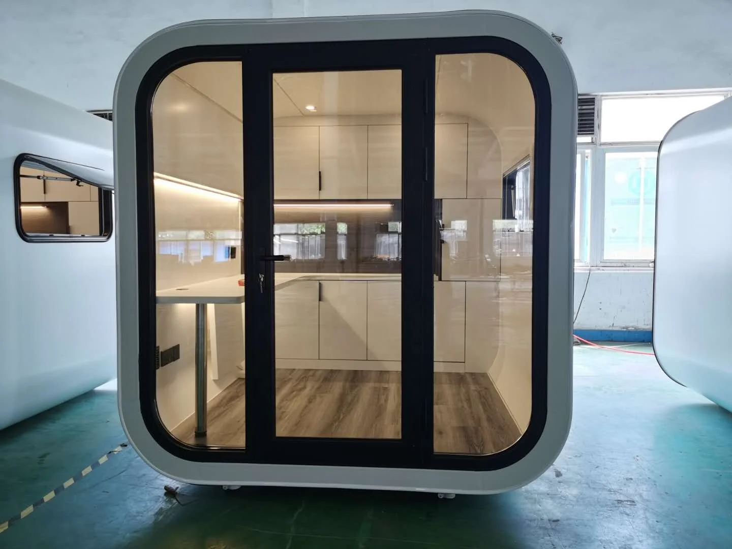 Movable Type Different Size Meeting Pod Safe Prefab Office House Smart ...