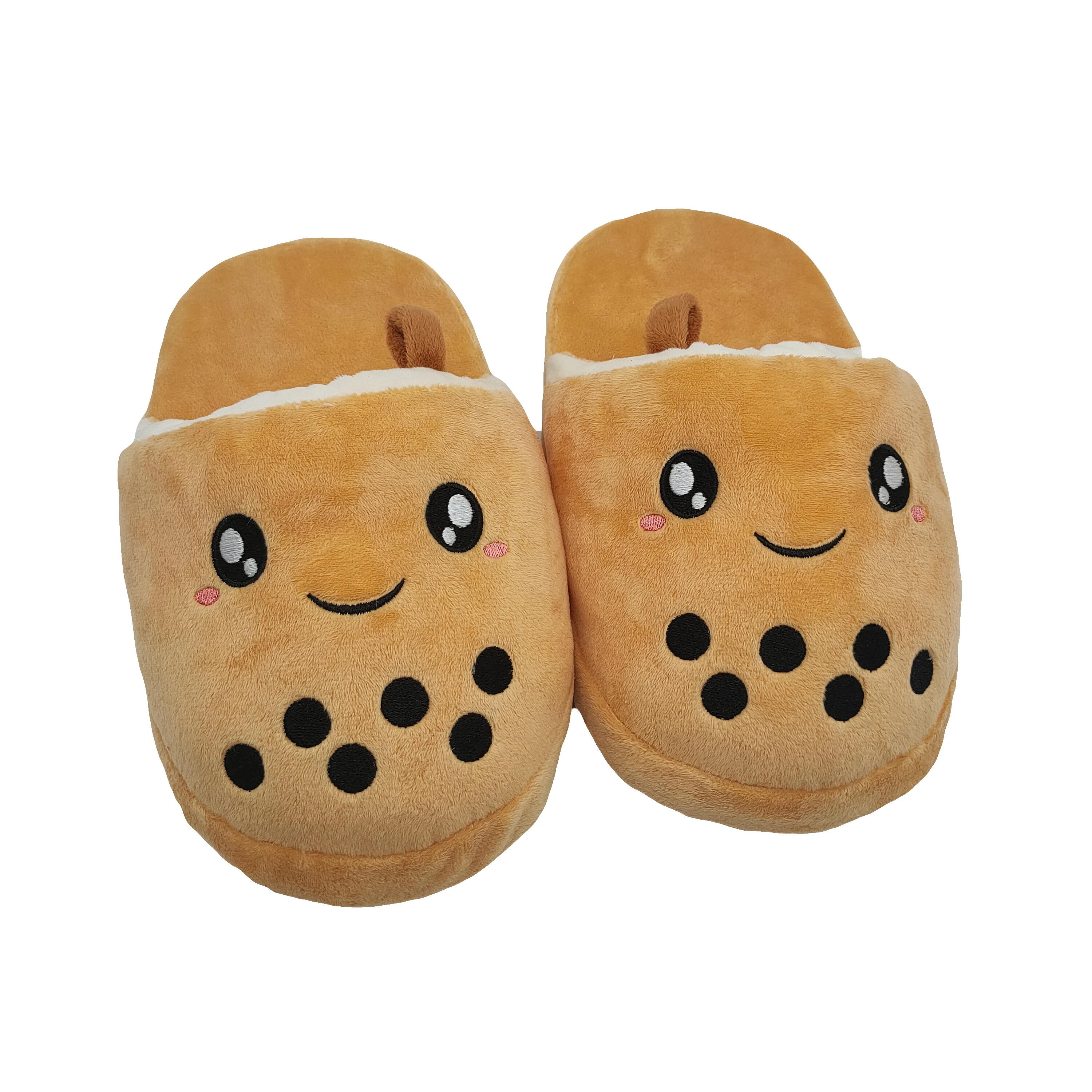 

1 pcs boba tea slippers plush, Customized color