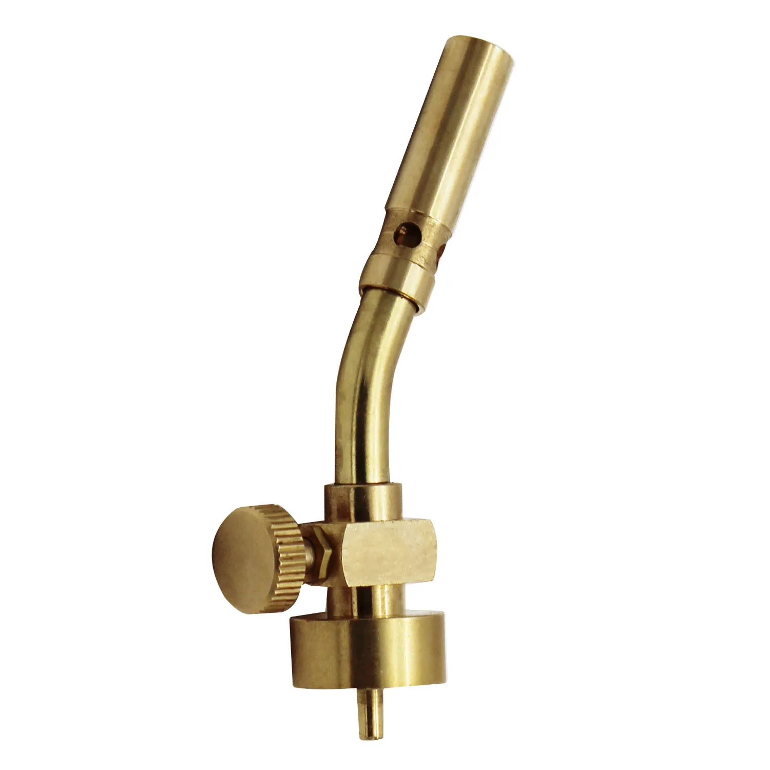

Brass one pound gas cylinder joints welded for cooking food MAPP welding gun ignition pipe torch American simple type welding