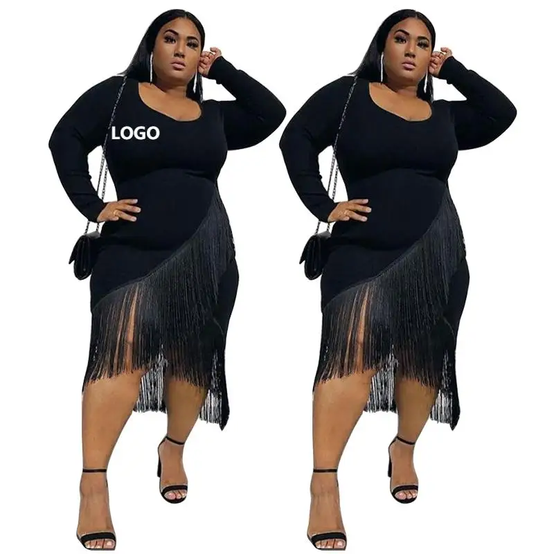 

Women's Sexy Sheer Mesh Evening Gowns Plus Size Peplum High-Low Bodycon Party Dress, Black