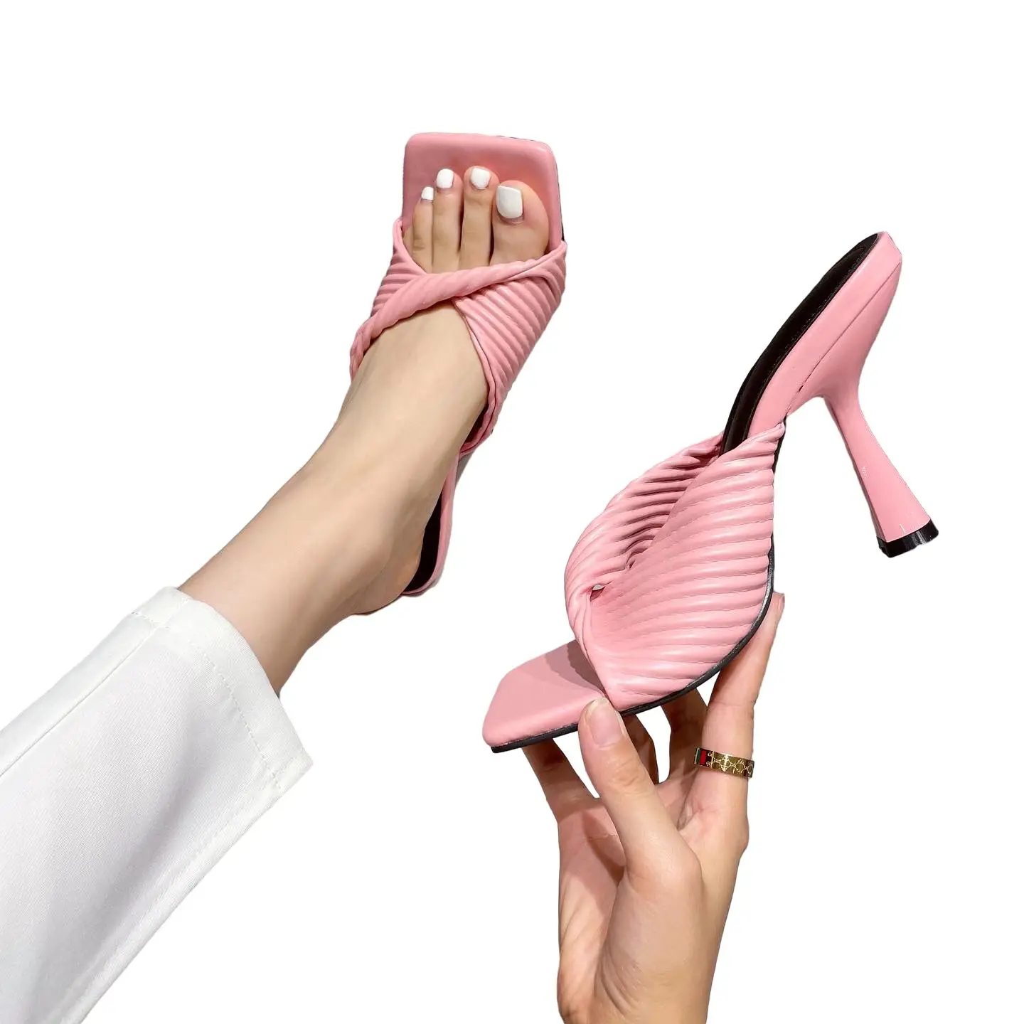 

Fashion High Heel Woman Sandal, Elegant High Heel Sandal For Woman And Lady