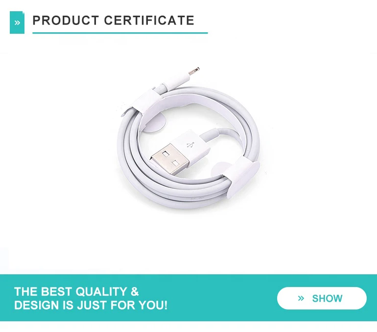 3 Foot 1M 8PIN E75 C48 Original Charging And Data Cable for iPhone - ANKUX.COM