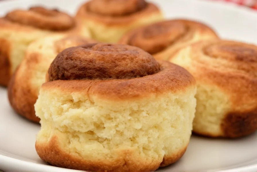 Step-by-step process of making Amish cinnamon rolls