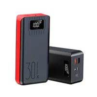 

High Capacity Portable Mobile External Battery Charger Power Bank 30000mah 30000 mah With LED Display