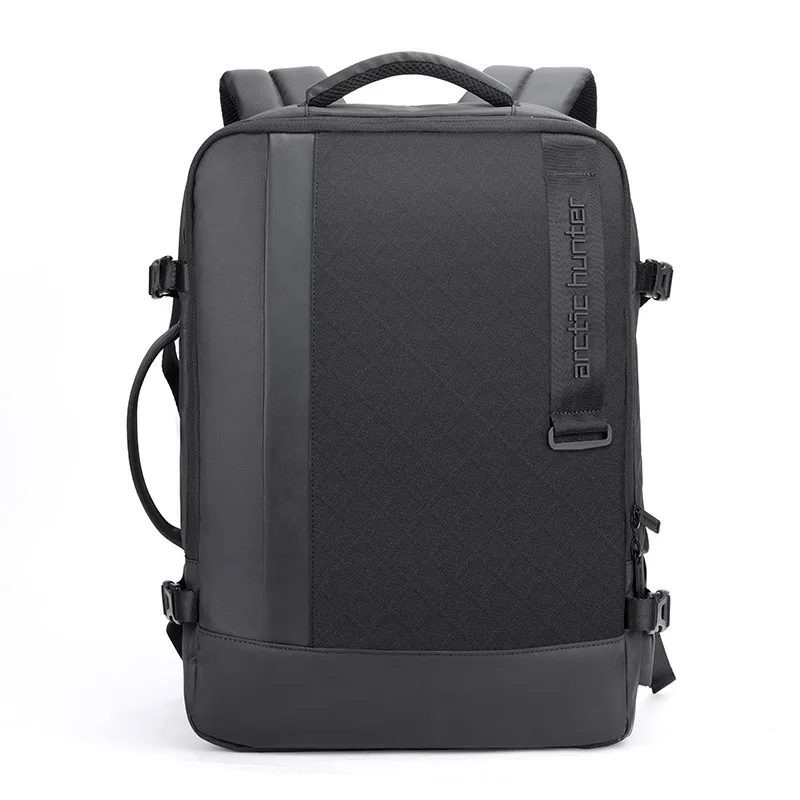 

LP001 Wholesale Business Large Capacity Expand Trendy Backpack Waterproof Students 17 inch Laptop Bag USB Back Packs, 2 colors to choose,we can customized your color