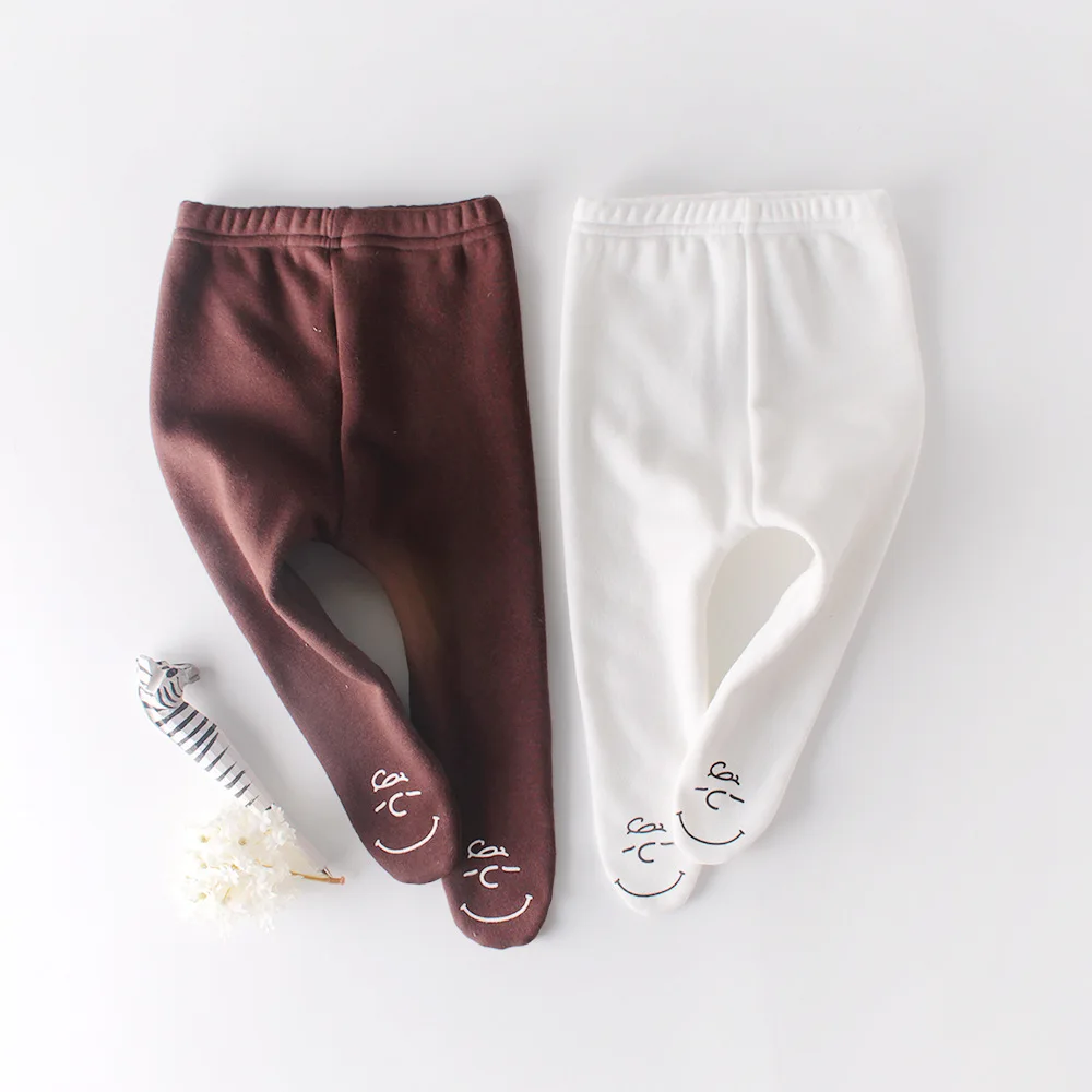 
Hot Sale Autumn And Winter Clothes Baby Pants Set Cute Avatar Plus Velvet Leggings Baby Girl Winter Pant 