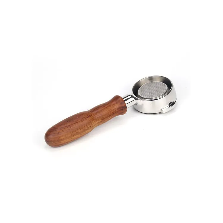 

Coffee Espresso Bottomless Portafilter With Plastic Black Handle