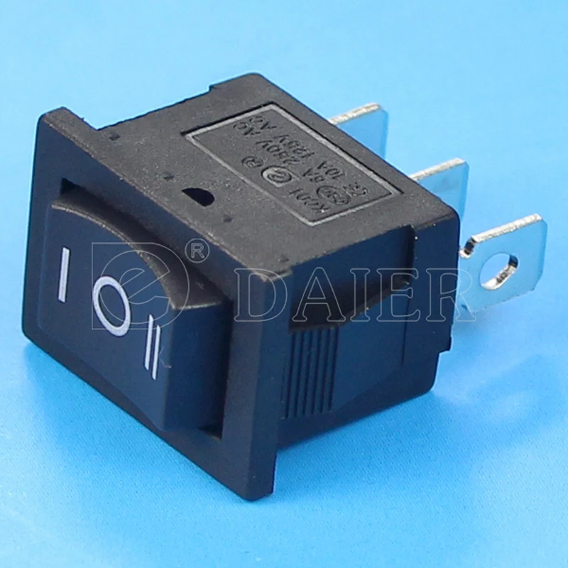 3pin On Off On 3 Way Rocker Switch Automotive 6a 250vac With Solder