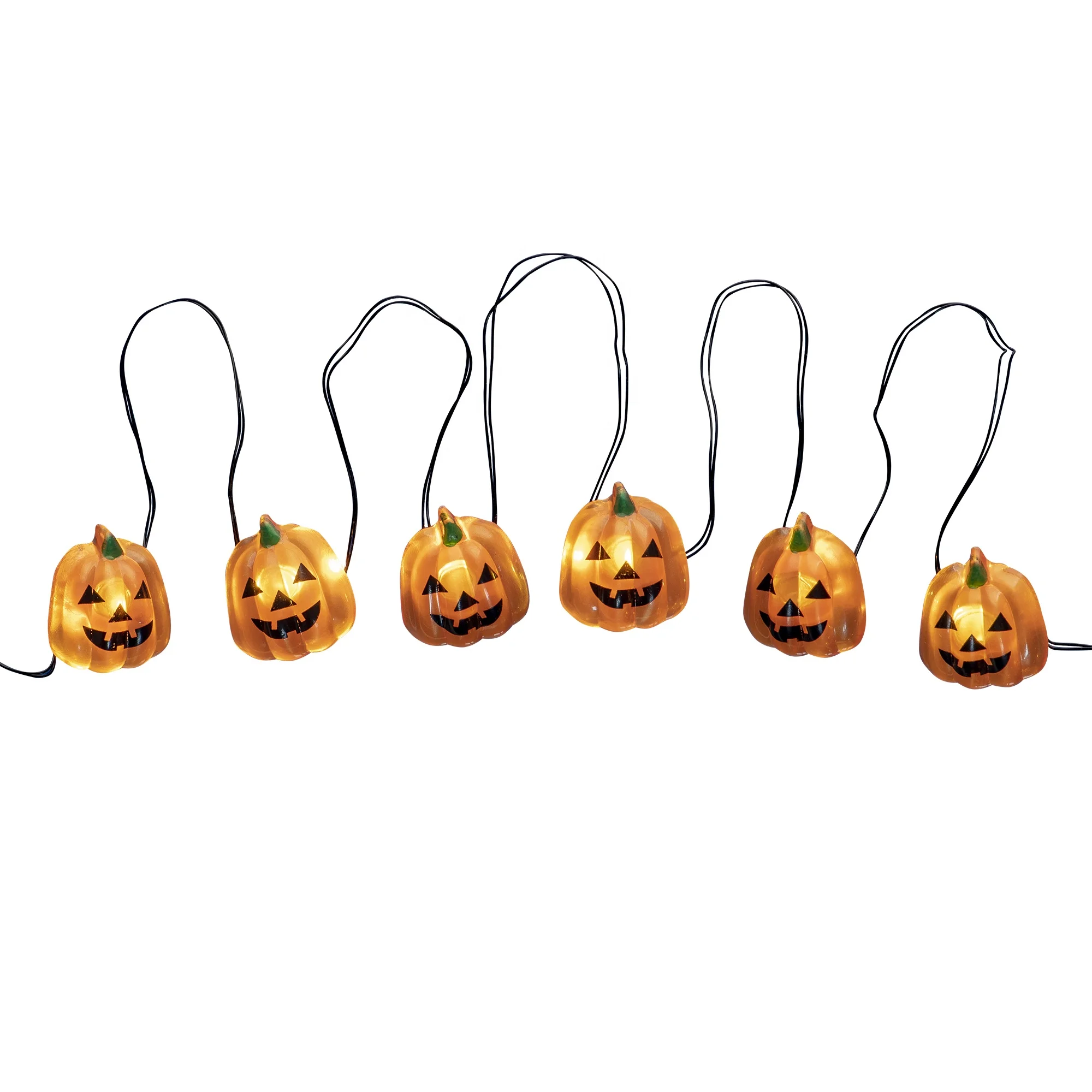 Outdoor 30L Halloween String Lights Waterproof Connectable Serial Battery LED Light For Holiday Decoration