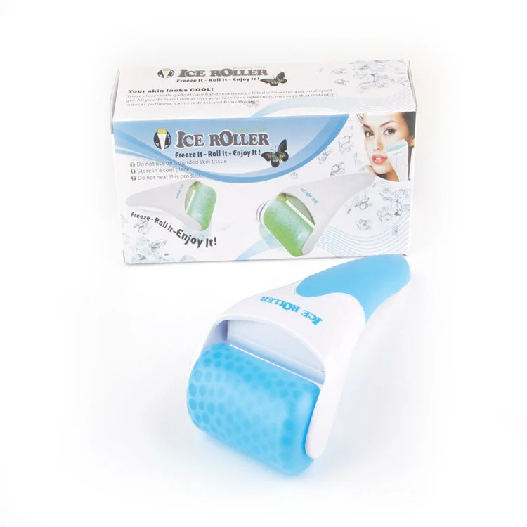 

New design derma roller and ice face lifting logo