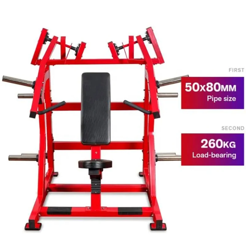 

High Quality Hammer Commercial Strength Fitness Equipment Chest Press Gym Machine Incline Chest Press Machine for Sale, Silver etc