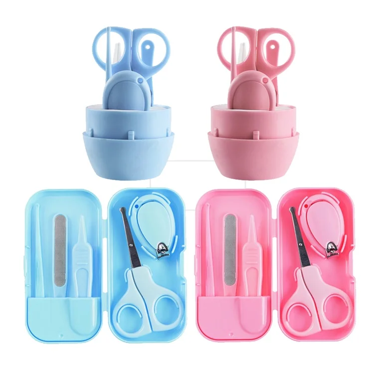 

Realong hot sale para bebe kid safety care kids cute grooming kit baby nail clipper manicure pedicure set