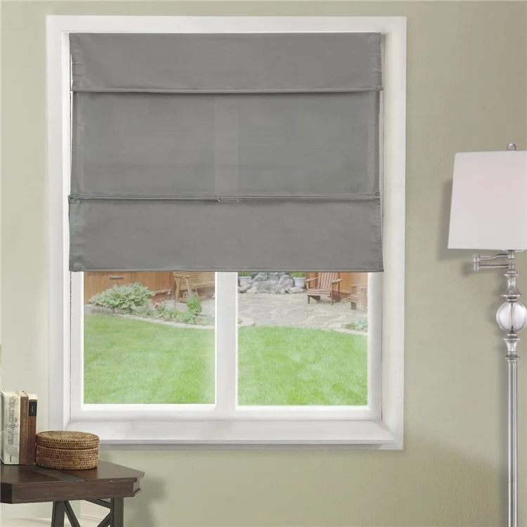 

High Quality Window Shading Blackout Design Roll Up Curtain Roman Roller Blinds Zebra, Customer's request