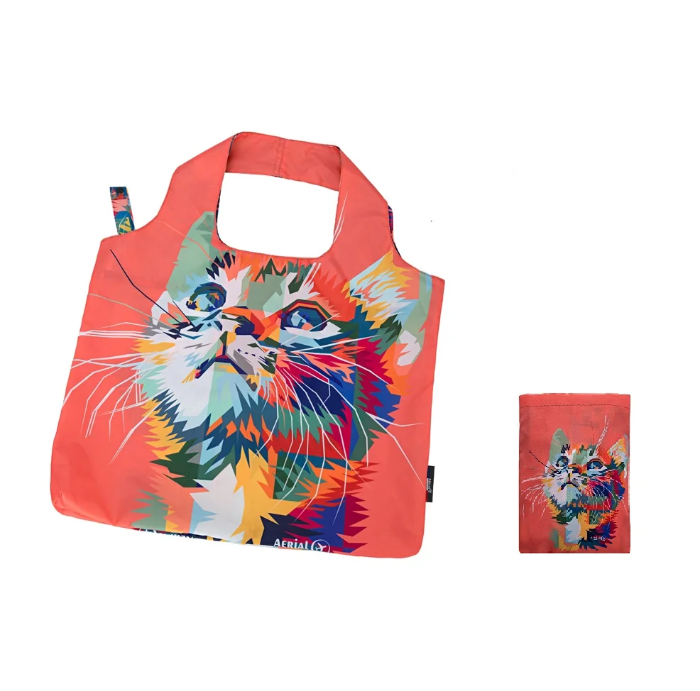 

Reusable Shopping Grocery Pouch Bags Washable Foldable Heavy Duty Shopping Tote Bag Large Eco-Friendly Tote Bag