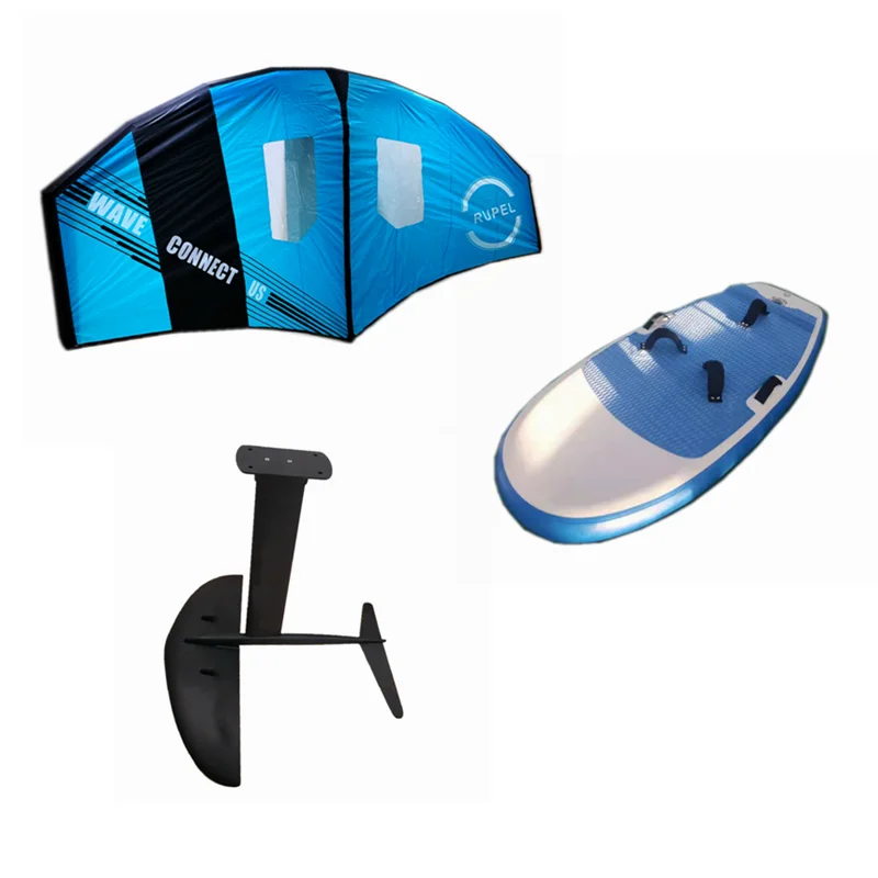 

Surf Foil Set Wing Foil + Hydrofoil + Inflatable Surfboard with 3K carbon plate ,Kite Surf
