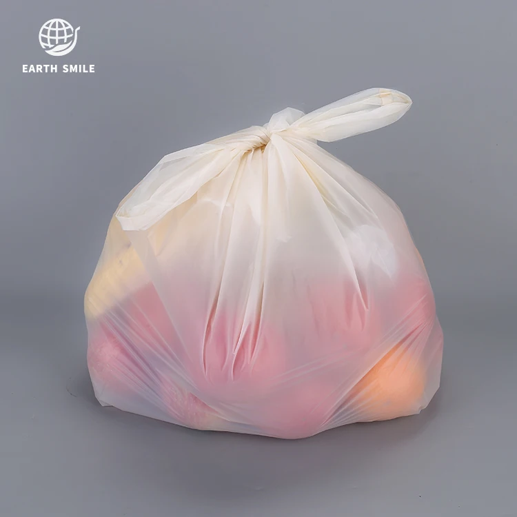 
Corn Starch T-shirt Plastic Shopping Bag Compostable Shopping Bag 