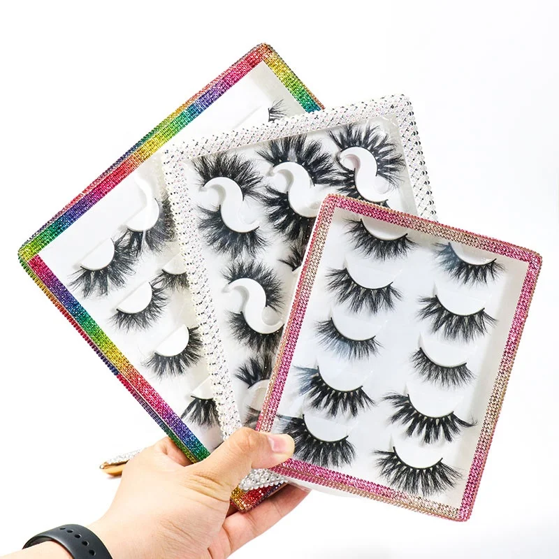 

wholesale unique design cute small lash boxes 10-15mm 18mm 20mm 25mm lashes3d mink eyelash books vendors