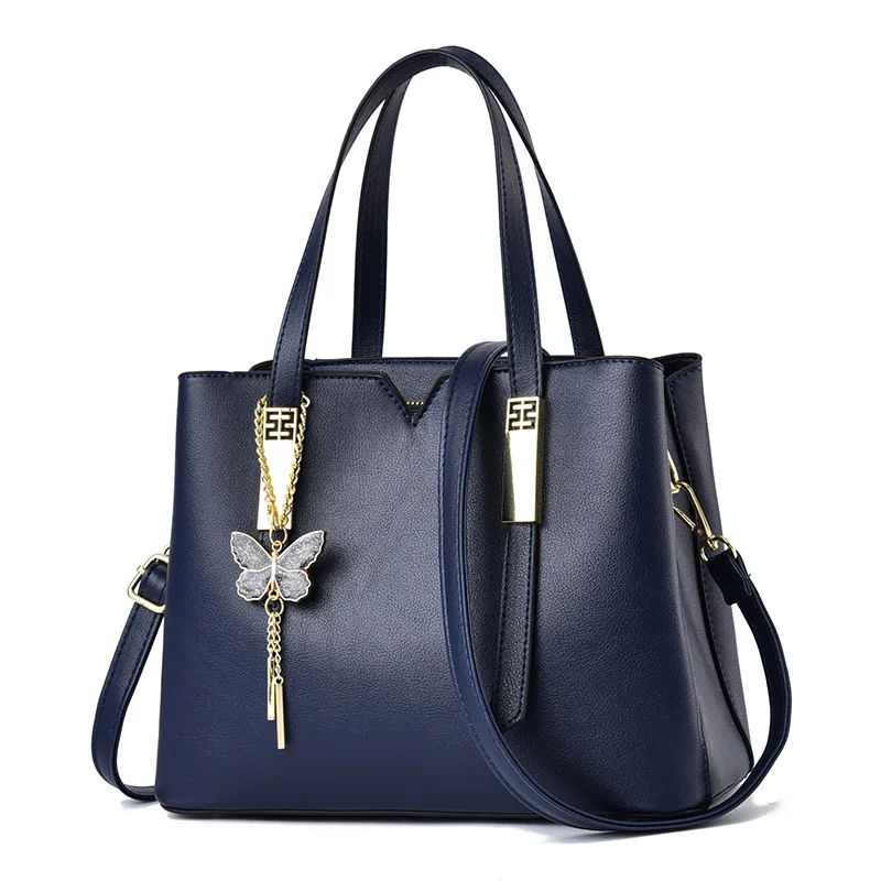 

2022 Hot Sale Cheap Women Hand Bag Female Luxury Soft PU Leather Ladies Bag, Picture color