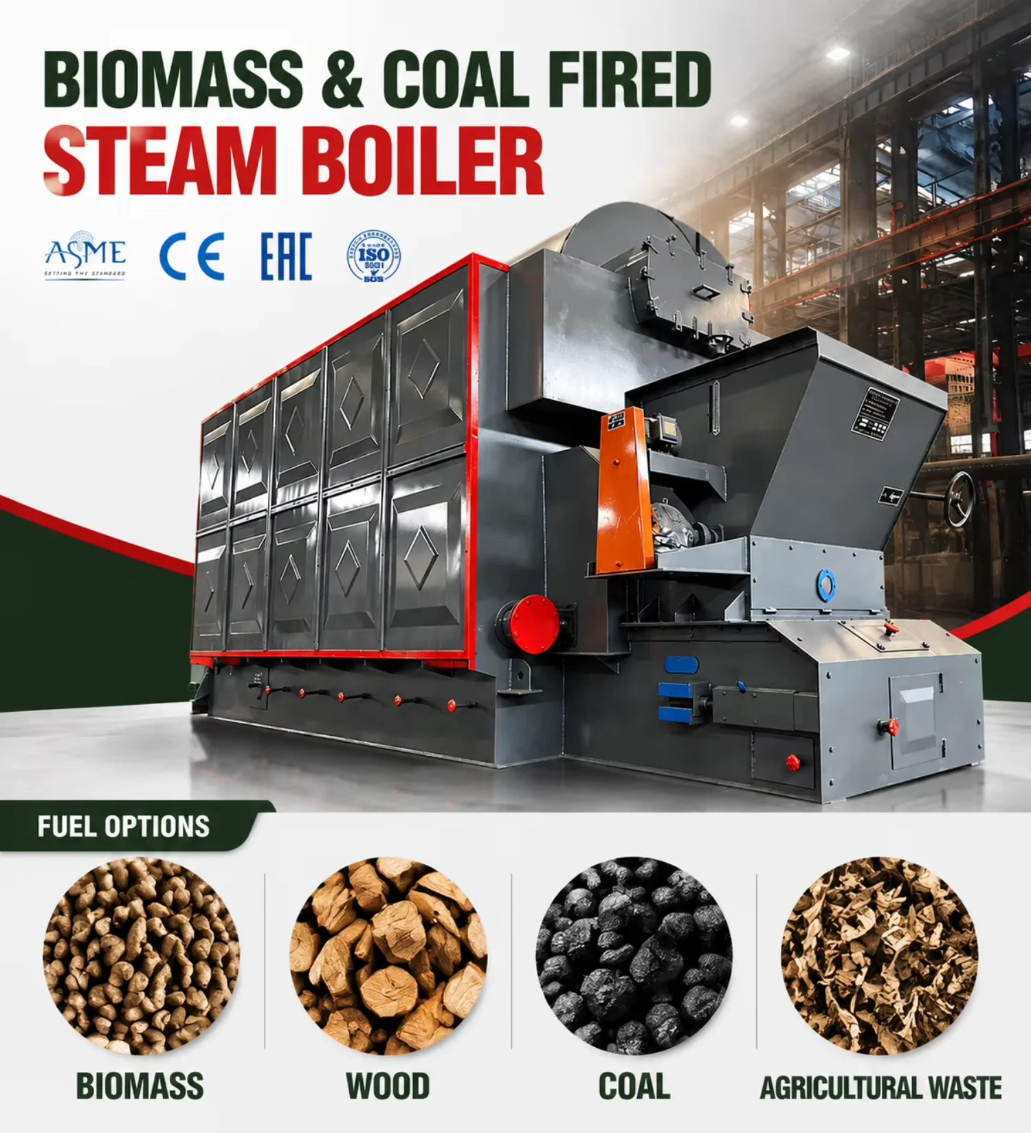 Steam Boiler, 10Ton, Special steel, Natural Circulation - detail 4