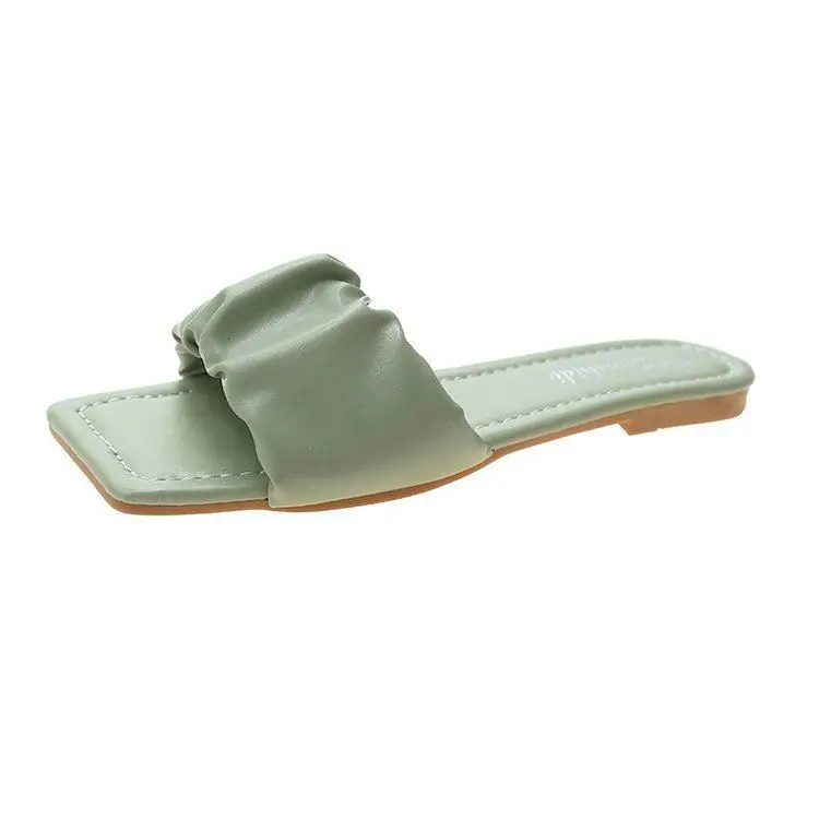 

New Ladies PU slippers shoes Summer beach Slide sandals for women, As request